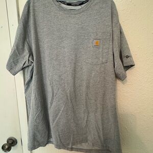 Carhartt Men's Heather Gray Short Sleeve Tee